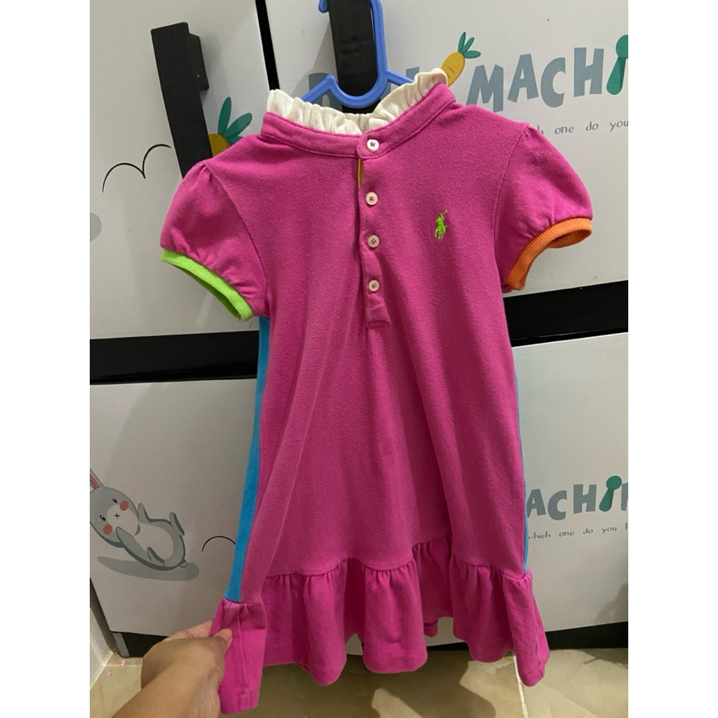 PRELOVED DRESS ANAK POLO RALPH LAUREN ORIGINAL