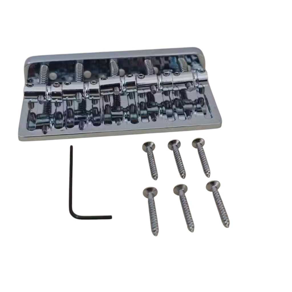 Cowboy Tremolo Bridge Bass 5 senar warna cosmo untuk jazz bass fender schecter ibanez