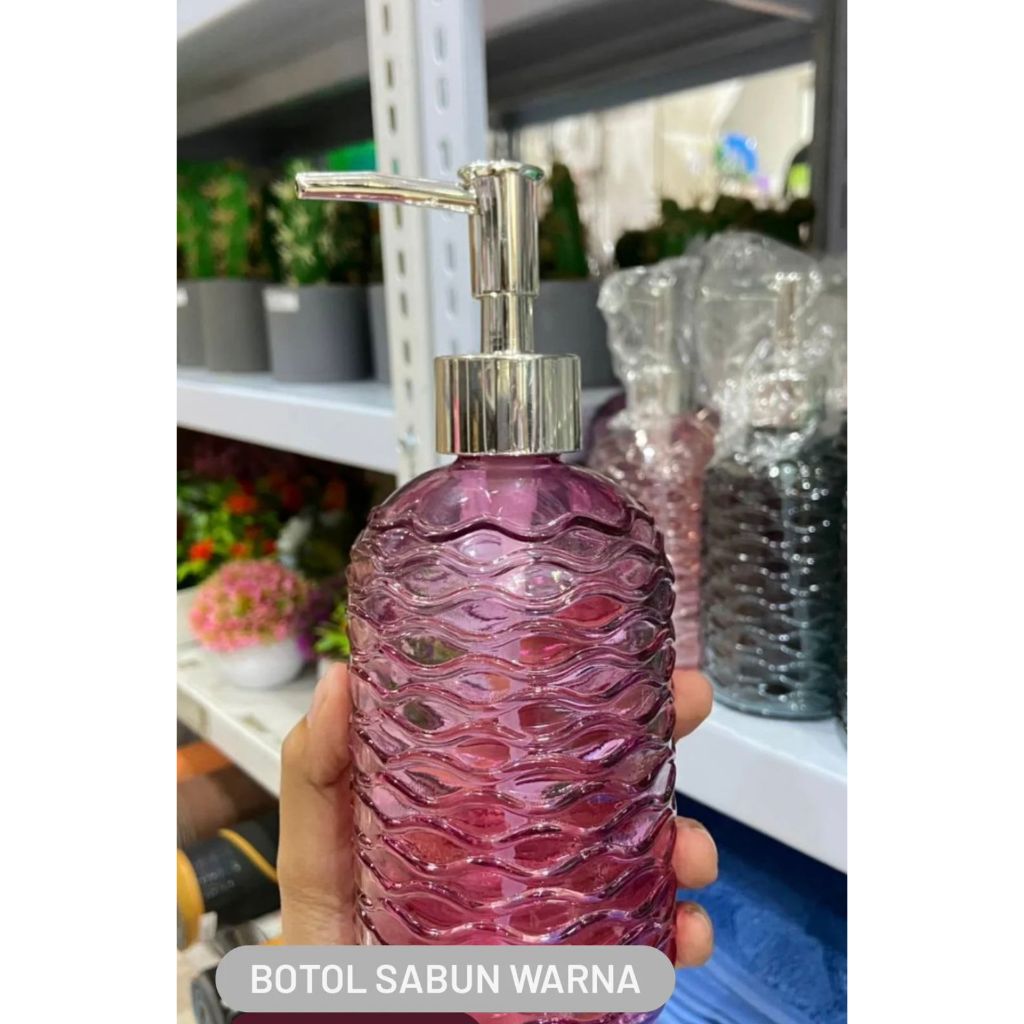 •JEJU• {RANDOM WARNA} BOTOL SABUN WARNA BOTOL PUMP SABUN