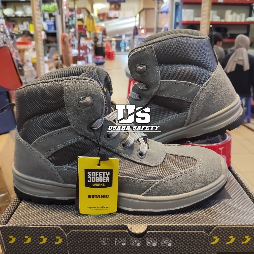 Sepatu Safety Unisex JOGGER BOTANIC Anti-Slip | Safety Shoes JOGGER BOTANIC Original 100% Berkualita