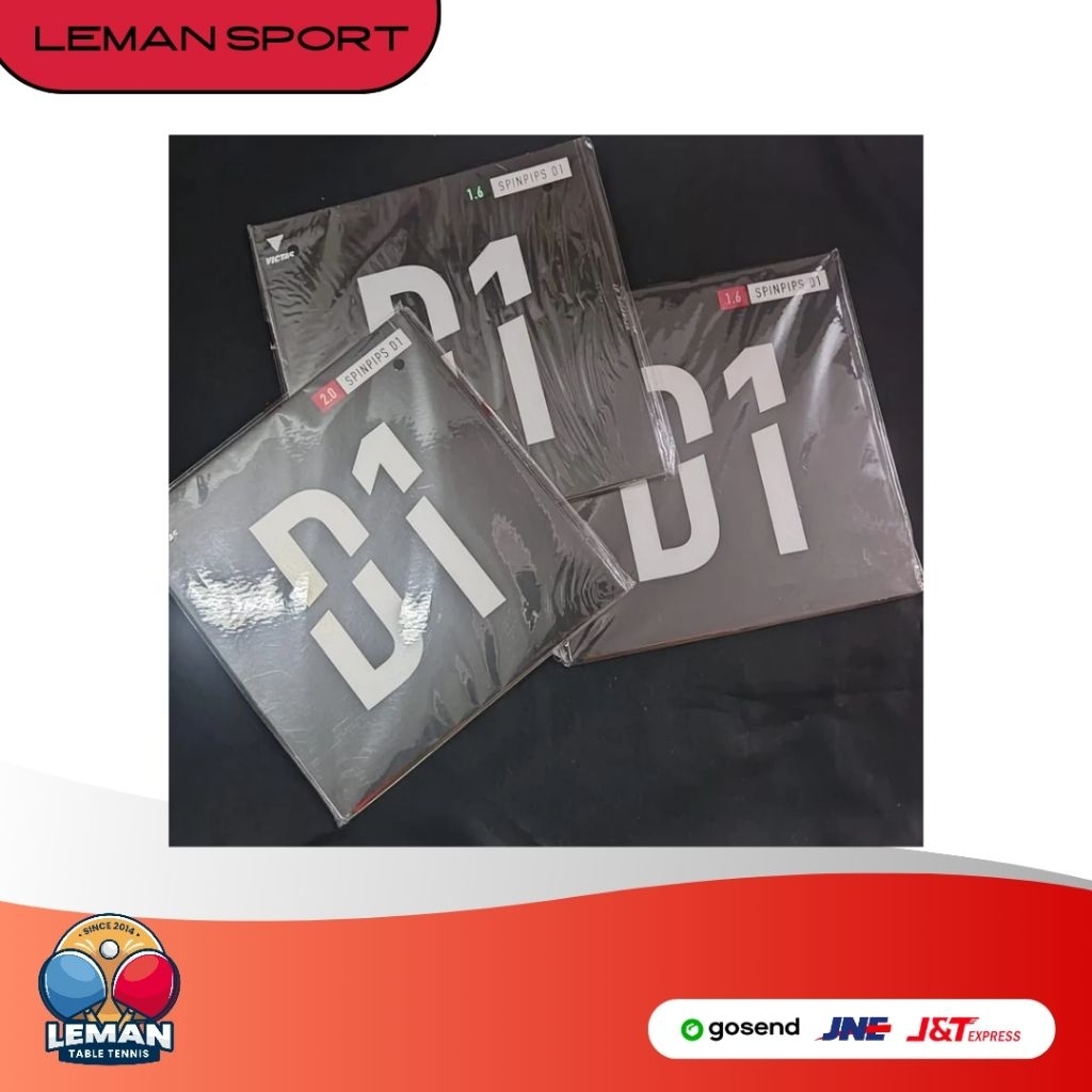 Karet Bintik Serang Victas Spinpips D1 & Spectol S1 / Karet Pingpong Tenis Meja