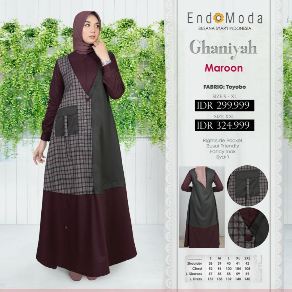 Ghaniyah Dress Endomoda