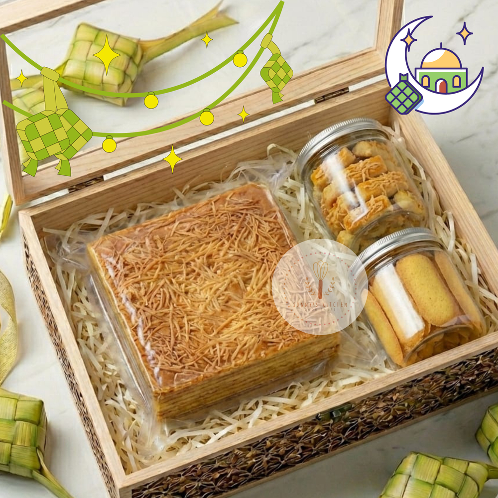 Paket Hemat Keju Idul Fitri | Lapis Legit | Kue Basah | Kue Kering