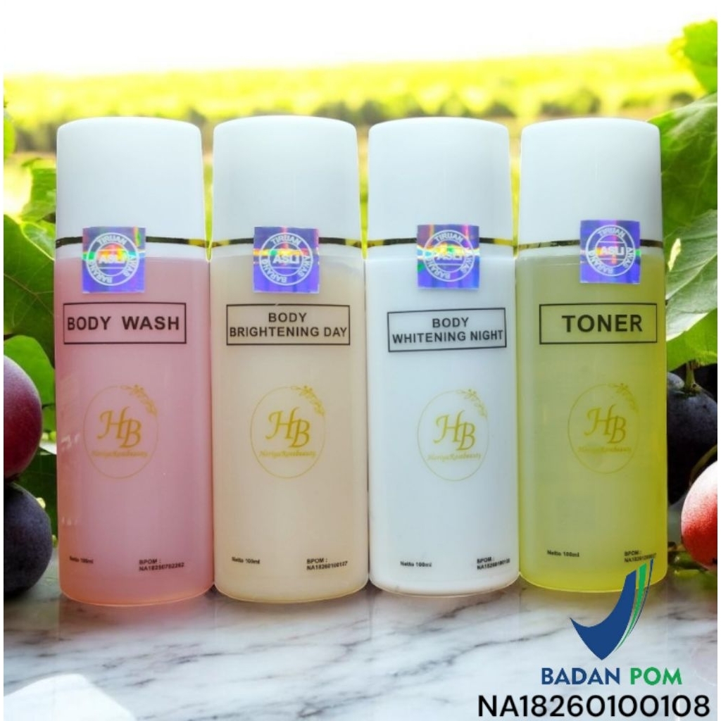 { Paket Lengkap }HB EXTRA WHITENING BPOM // HB Extra Pemutih Original BPOM