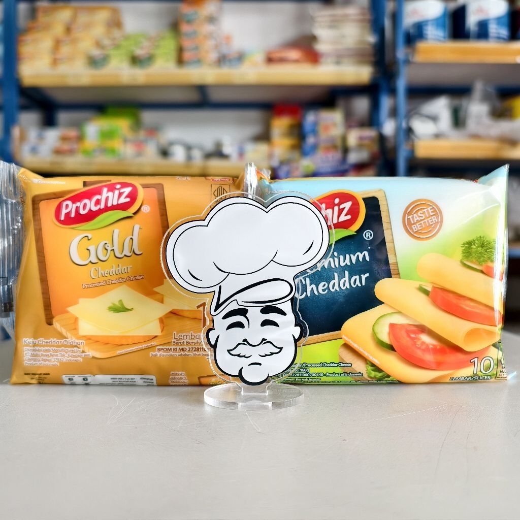 Keju Slice Prochiz / Keju Lembaran Prochiz / Prochiz Slice Gold / Prochiz Cheese Slice