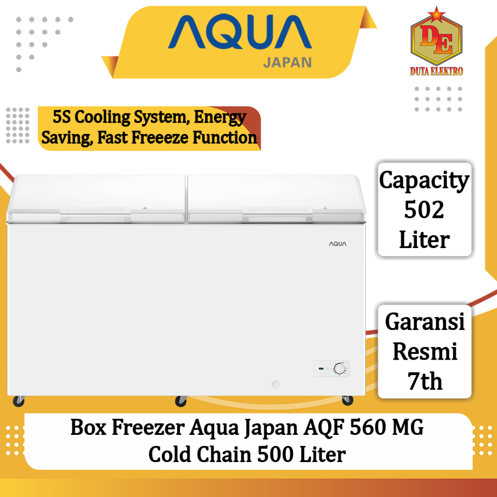 Box Freezer Aqua Japan AQF 560 MG Cold Chain 500 Liter