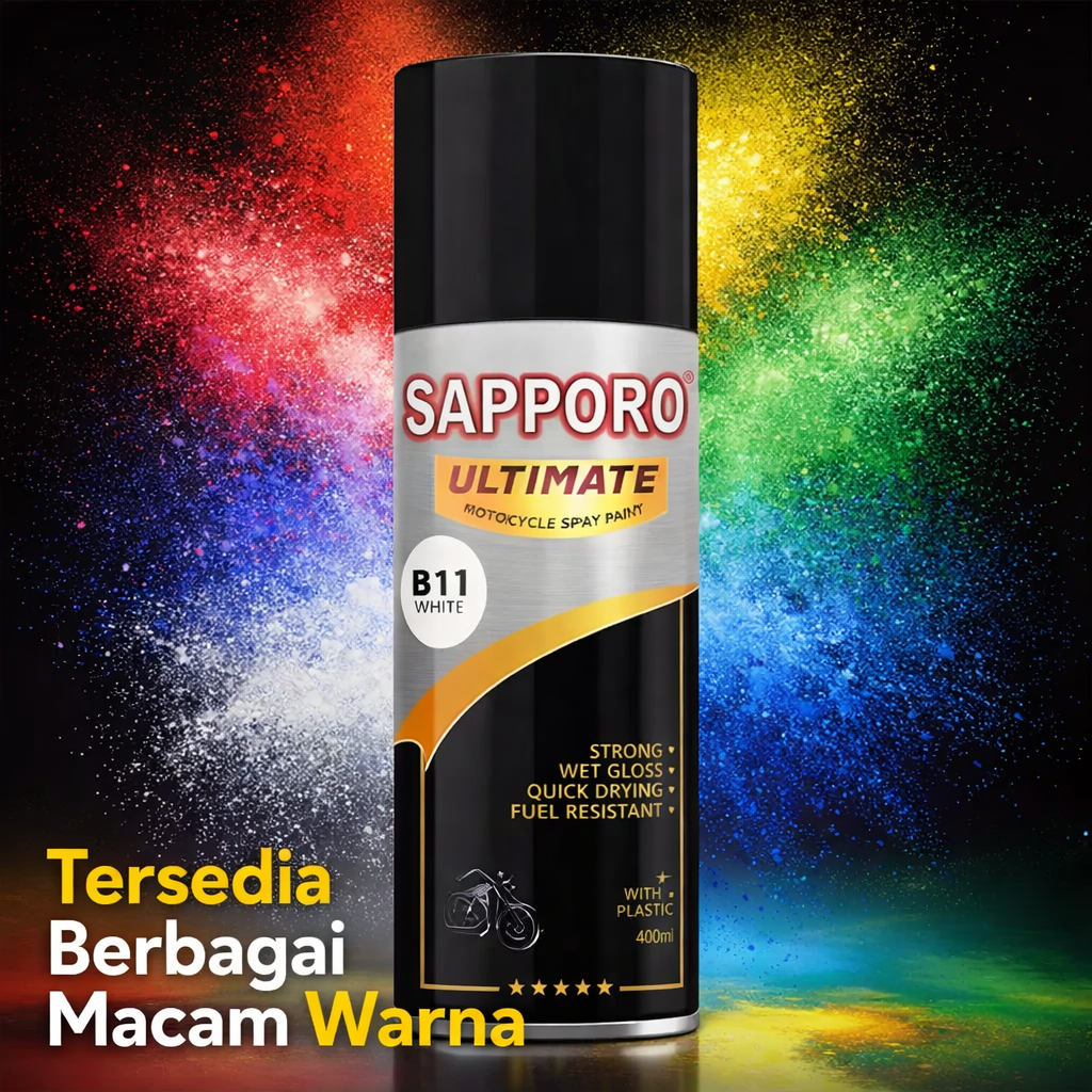 Pylox Cat Semprot Sapporo Ultimate Matte Blue Honda** 400ml