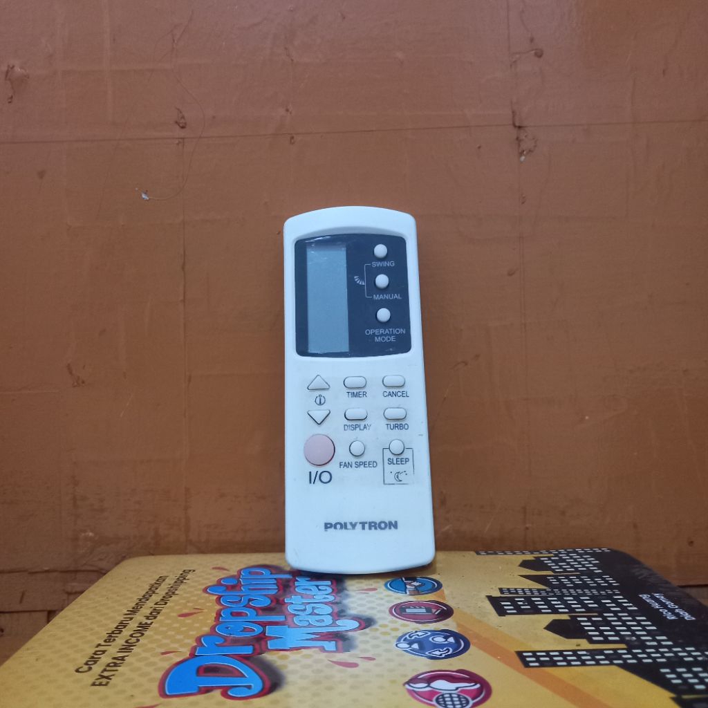 REMOTE AC POLYTRON SERI GZ01-BEJO-000 ORIGINAL