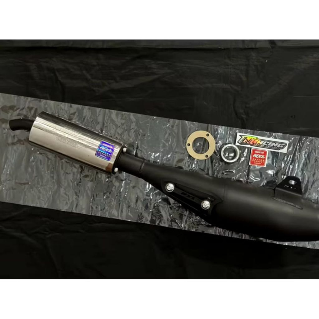 KNALPOT FORCE1 FIZ DAN FIZR ORIGINAL MERK NXL RACING