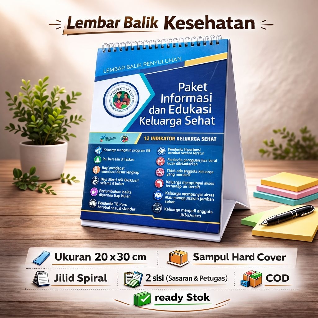 Lembar Balik Edukasi Keluarga Sehat - Lembar Balik Penyuluhan - Germas