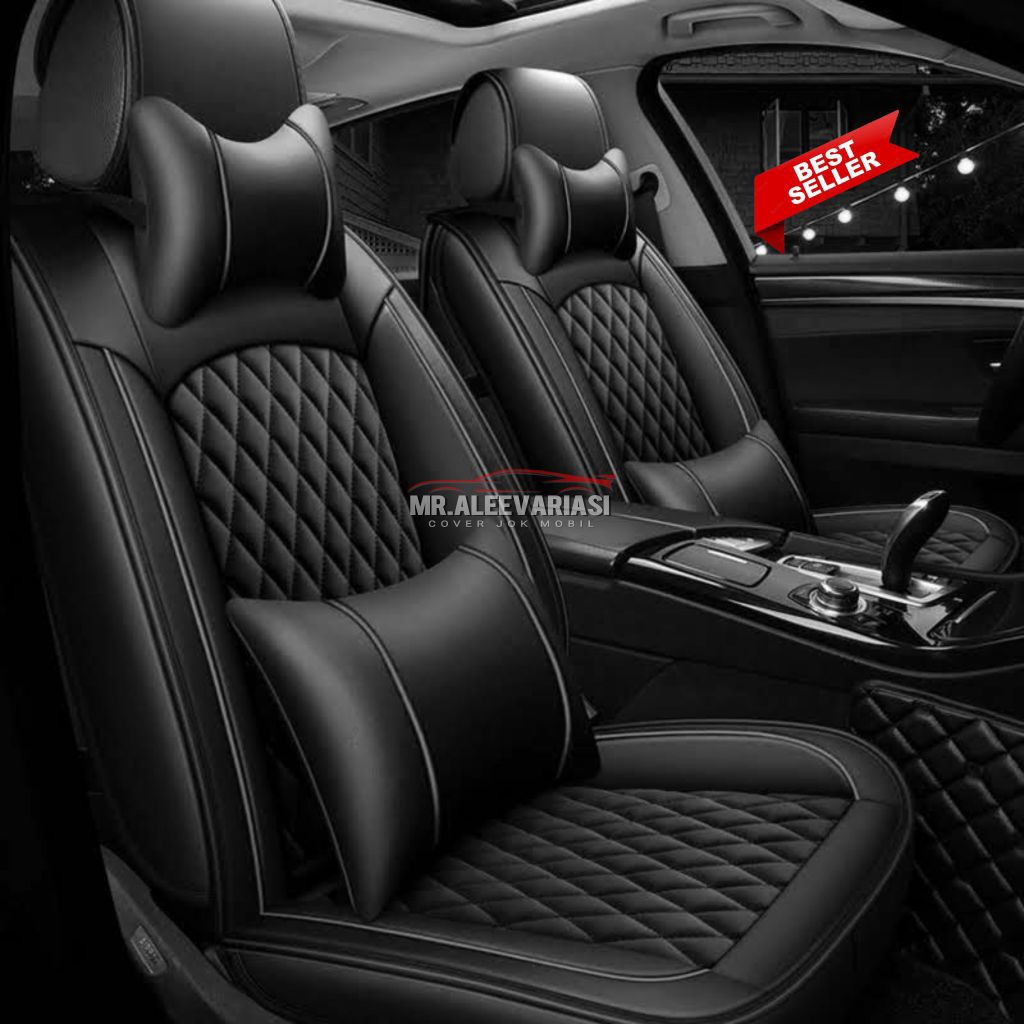 Sarung Jok Mobil Rush Terios Trd Sportivo Ultimo 2015-2017 Fullseat Bahan Kulit Sintetis Premium