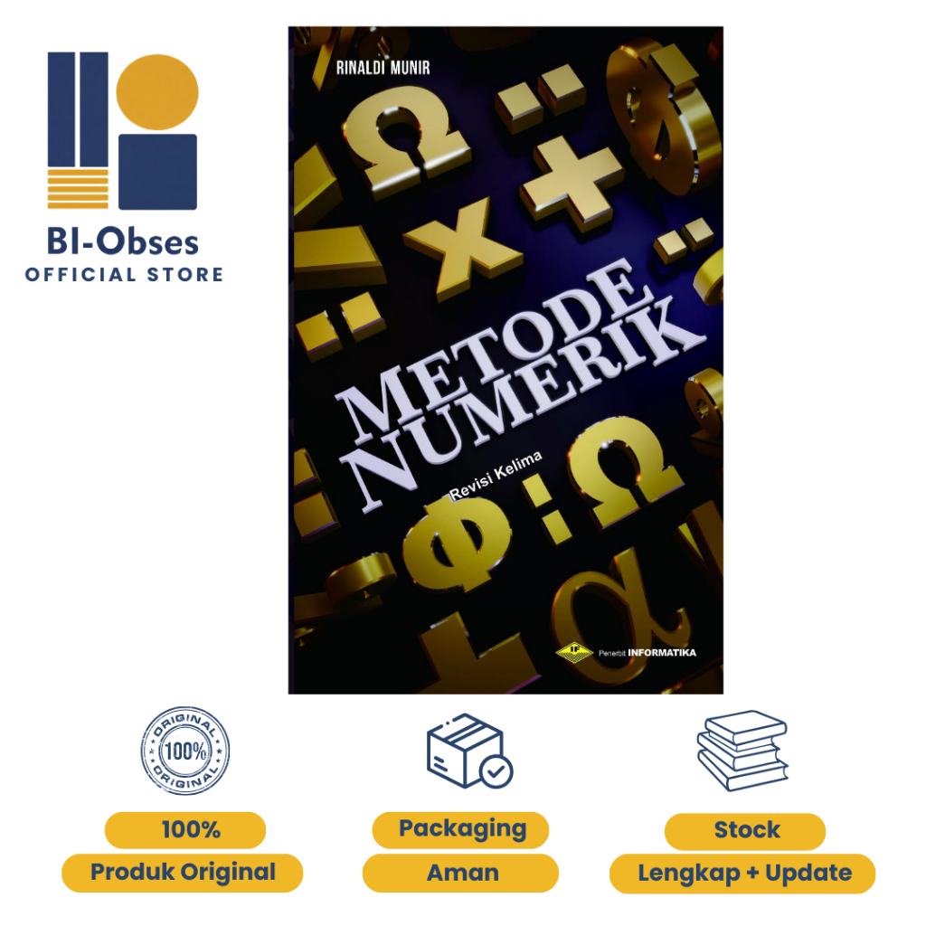 Metode Numerik Revisi Kelima – Rinaldi Munir – Informatika – Buku Metode Numerik