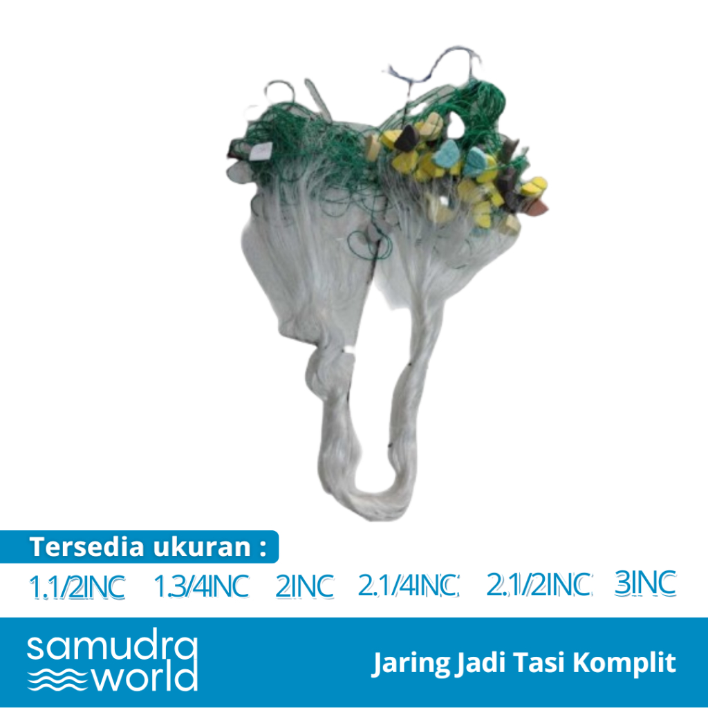 Jaring Jadi Tasi Komplit (Siap Pakai) 0.15