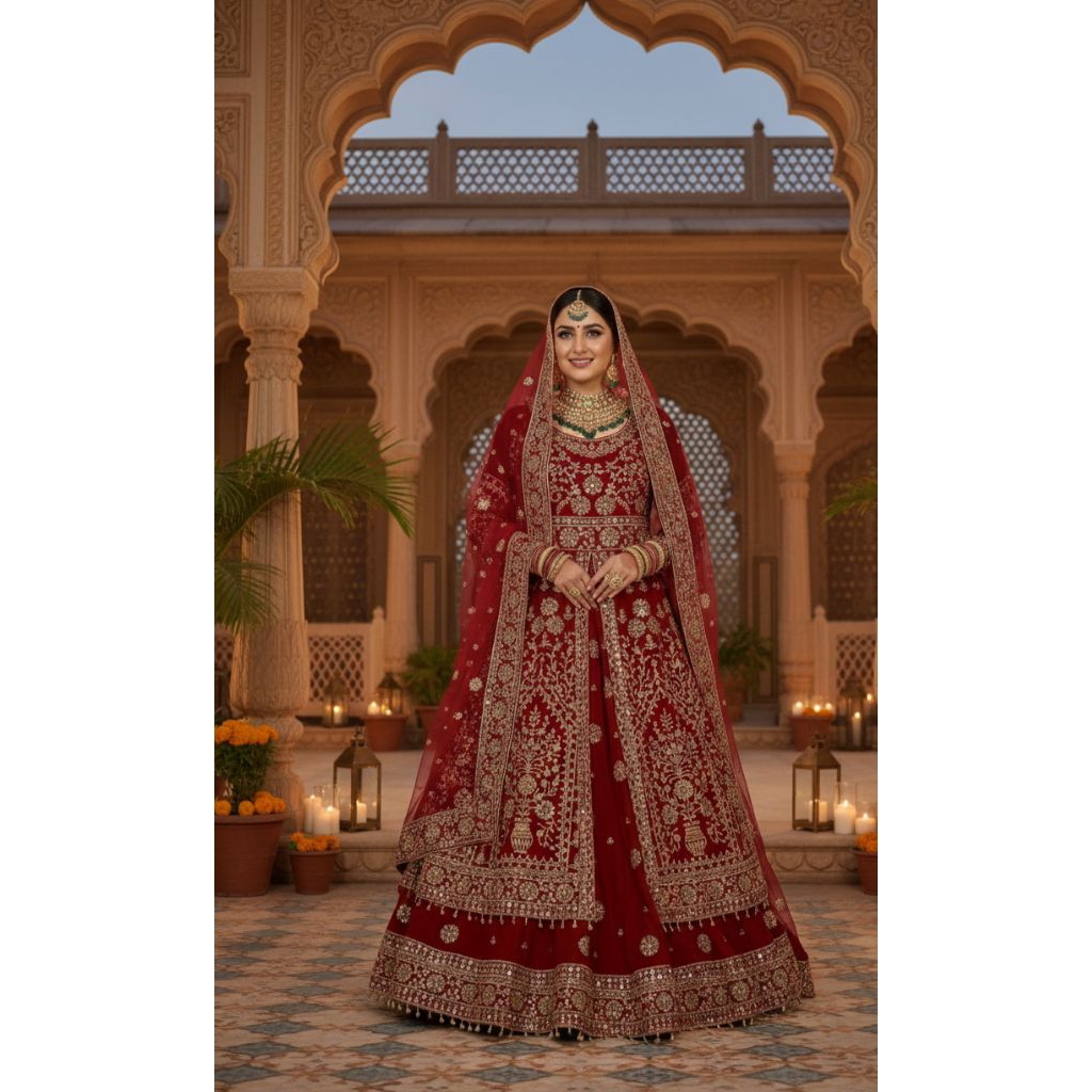 Lengga india premium, baju pengantin india, mastani india premium