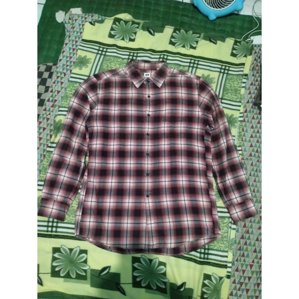 flanel veterano uniqlo