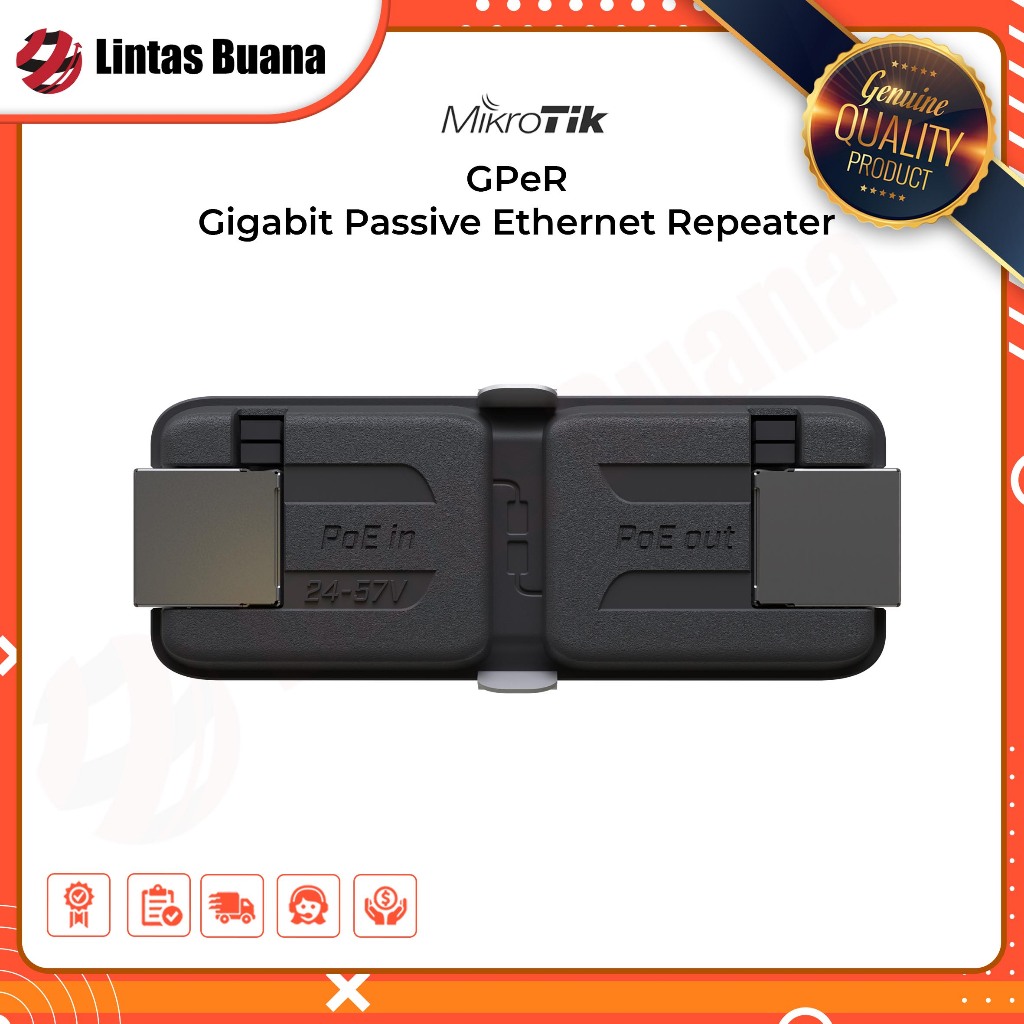 MikroTik GPeR Gigabit Passive Ethernet Repeater