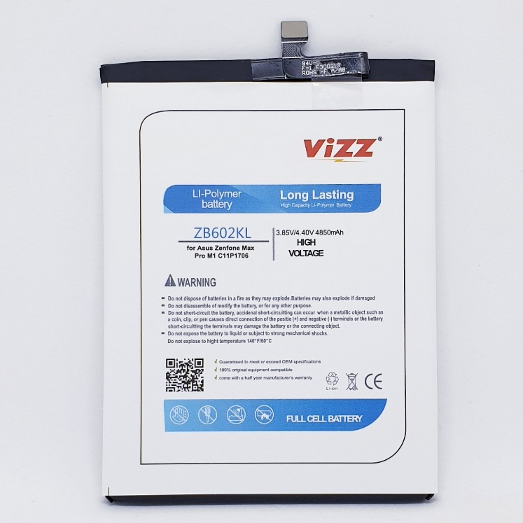 Vizz Baterai Asus ZB602KL Batre Zenfone Max Pro M1 ZB601KL / C11P1706 Original VIZZ