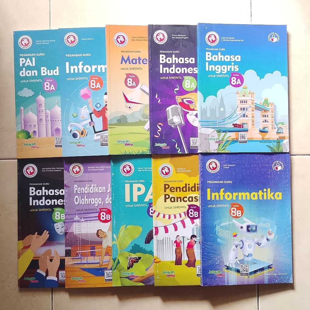ORIGINAL Buku PR Pegangan Guru - SEMUA MAPEL untuk SMP/MTs  KURMER - Penerbit Intan Pariwara
