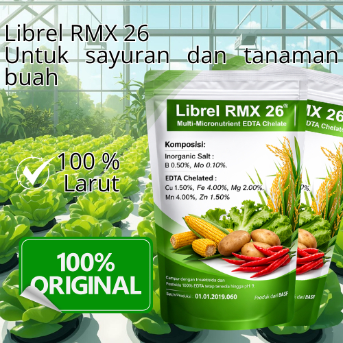 Pupuk Mikro Librel RMX 26 Hidroponik Grade 1 kg