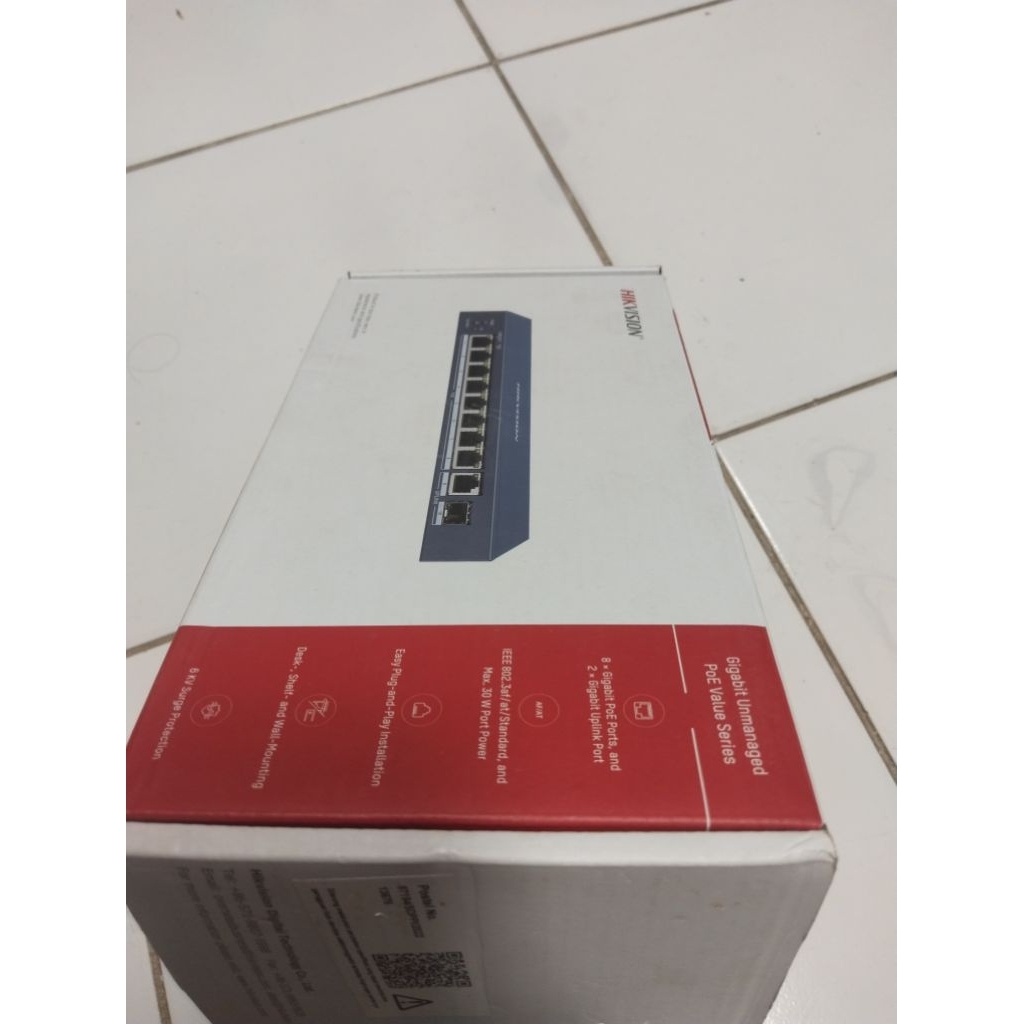 POE HIKVISION 8 port
