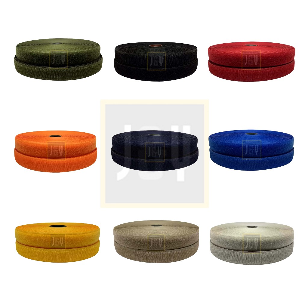 MT25 - PEREKAT PEREPET TAS LEBAR 2.5 CM PER ROL