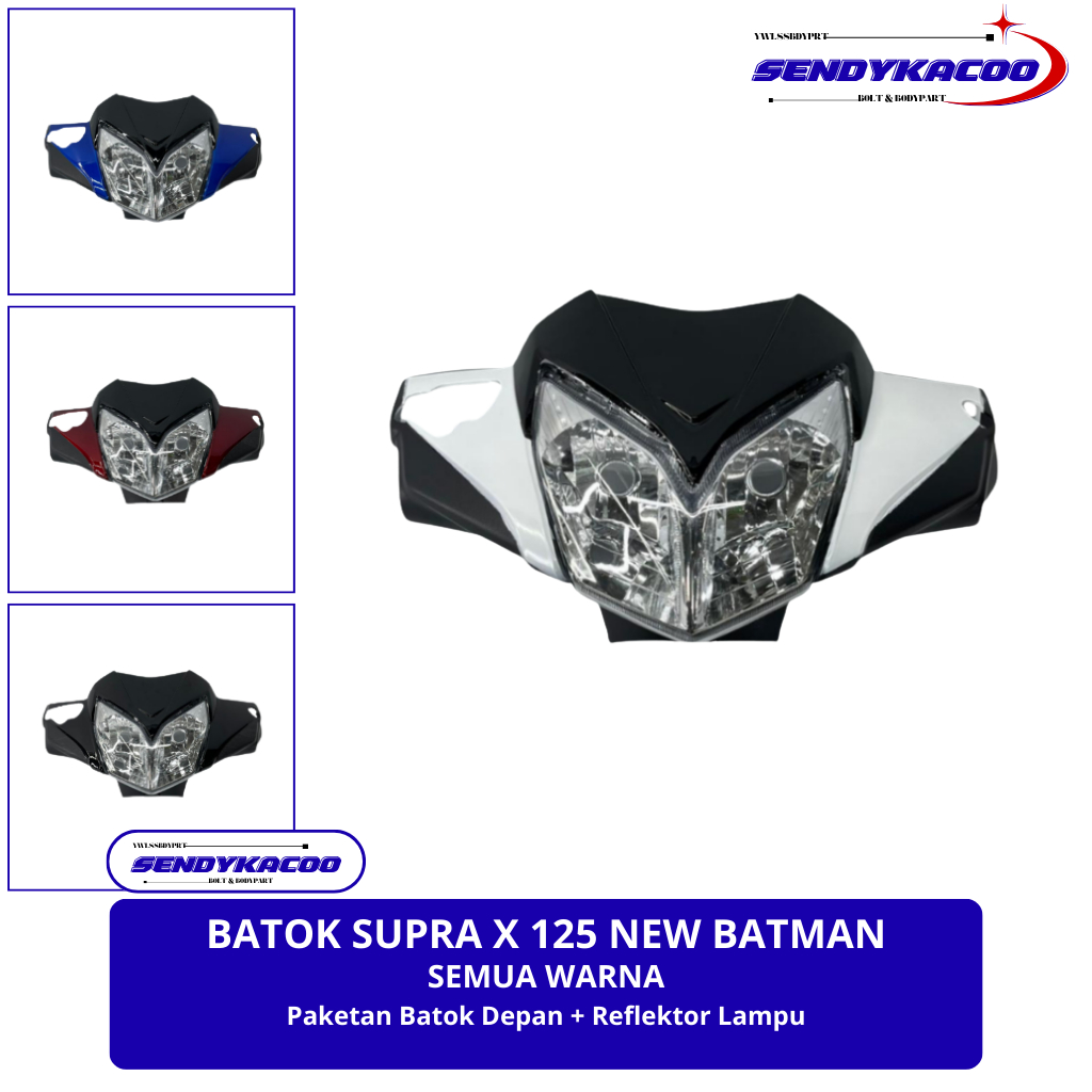 Batok supra x 125 batman - Batok kepala Supra X 125 New Batman 2008 2009 2010 2011 2012 / BATOK KEPA
