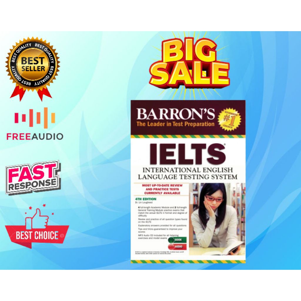 Buku Ielts Barron's 4 Edition