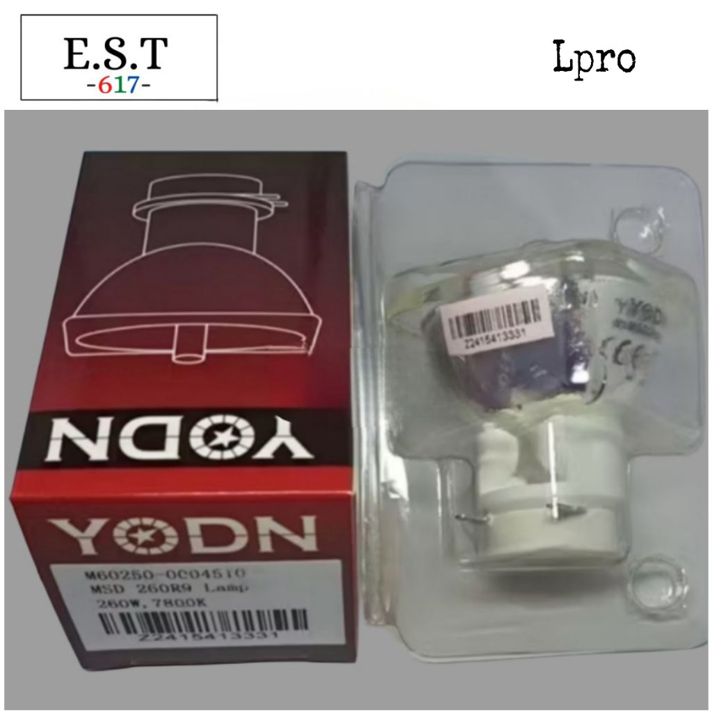 Lampu sorot bohlam Beam moving head 260 Watt yodn