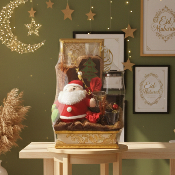 Parcel Hari Raya / Parcel Natal / Hampers Tea Set + Coffee Maker