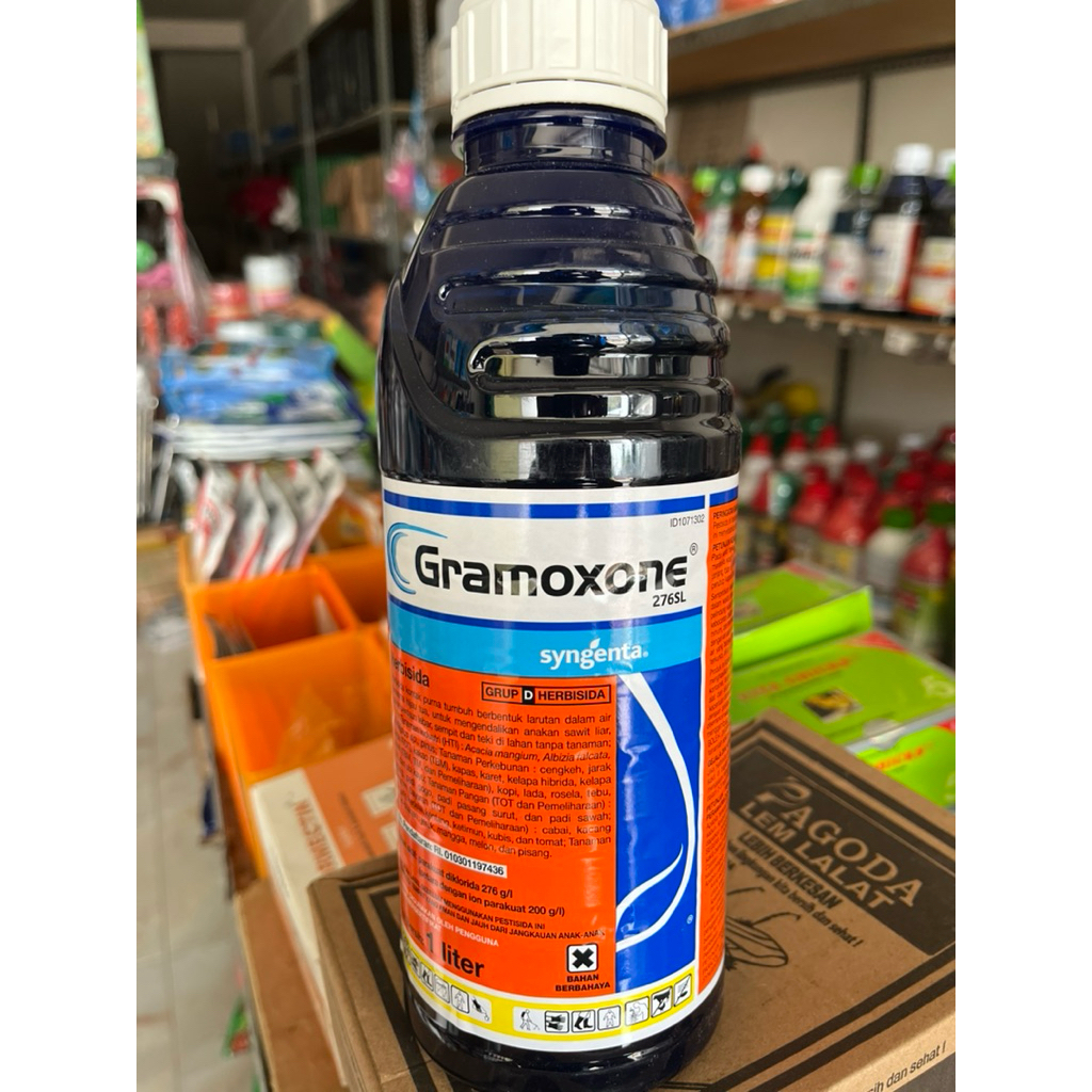Herbisida Gramoxone 1 Liter, racun pembakar,obat rumput