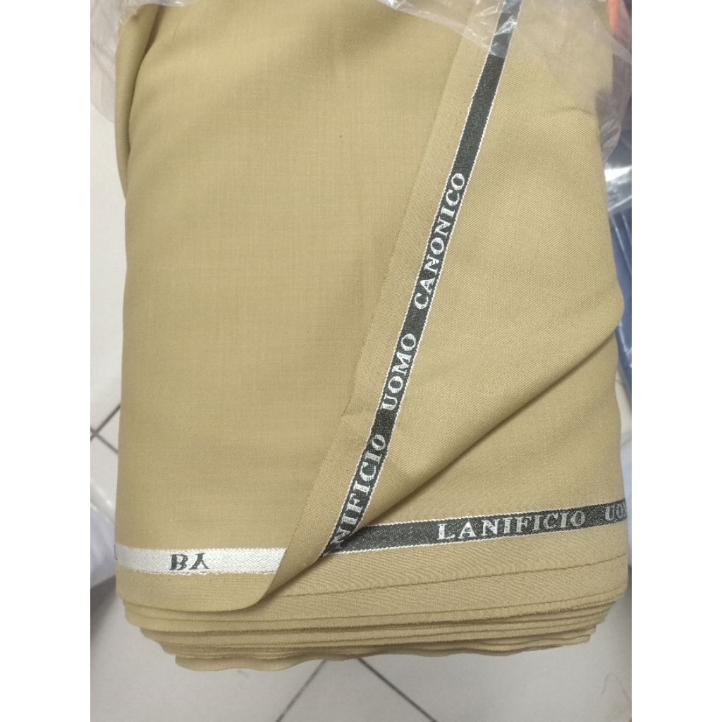 KAIN PDH WOOL PREMIUM/KAIN WOOL WARNA KHAKI ASN/PNS