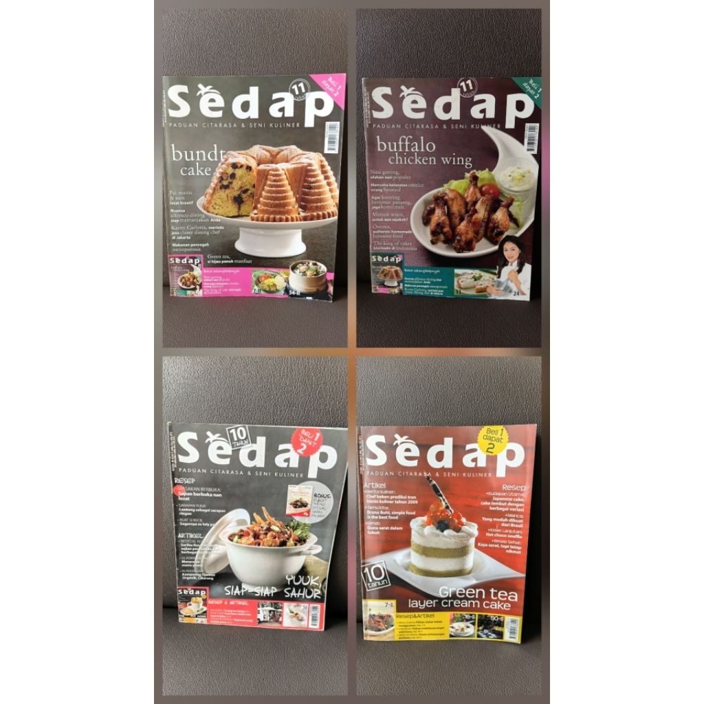 majalah sedap edisi dark cover harga satuan