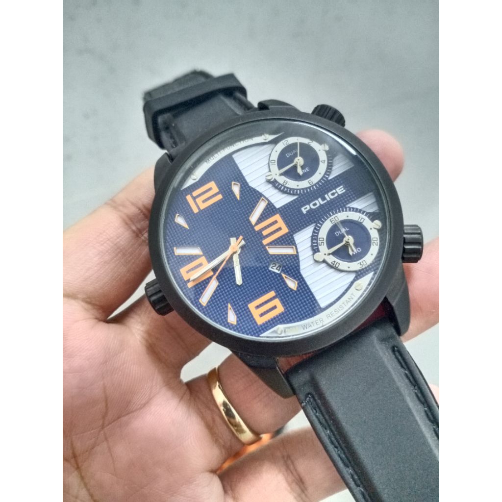 jam tangan pria jumbo triple time