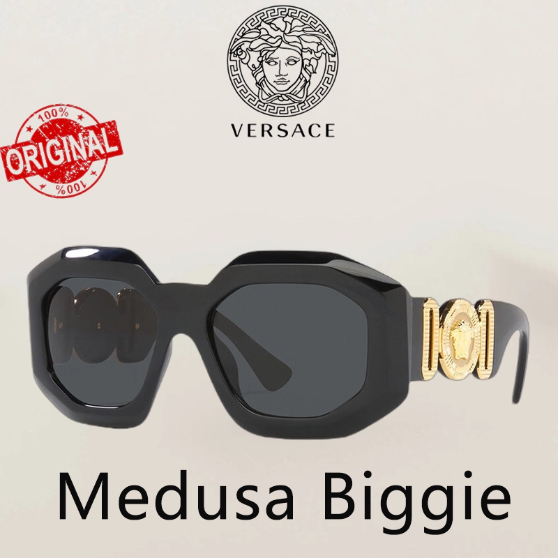 100%  Original -- kacamata versace MAXI MEDUSA BIGGIE SQUARED Sunglasses fashion O4425UO Kacamata An