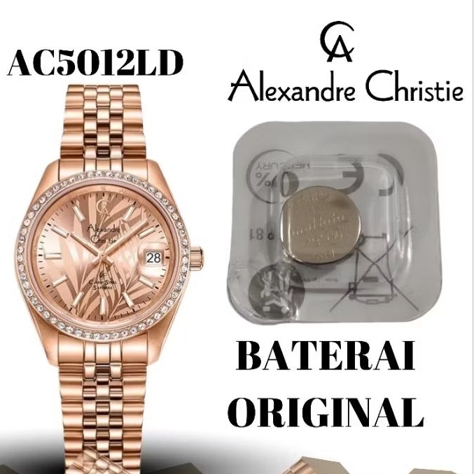 Baterai Jam ALEXANDRE CHRISTIE ORIGINAL AC5012LD