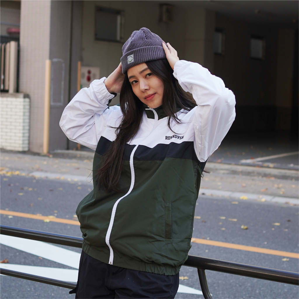 Rown Division Shop Tracksuit Jacket - Rowndvsn Jaket Hijau Complex Green