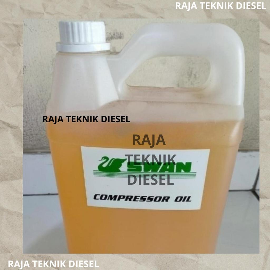 SWAN OLI KHUSUS KOMPRESOR ANGIN 5 LITER KOMPRESOR PISTON ORIGINAL OIL FOR SWAN PISTON