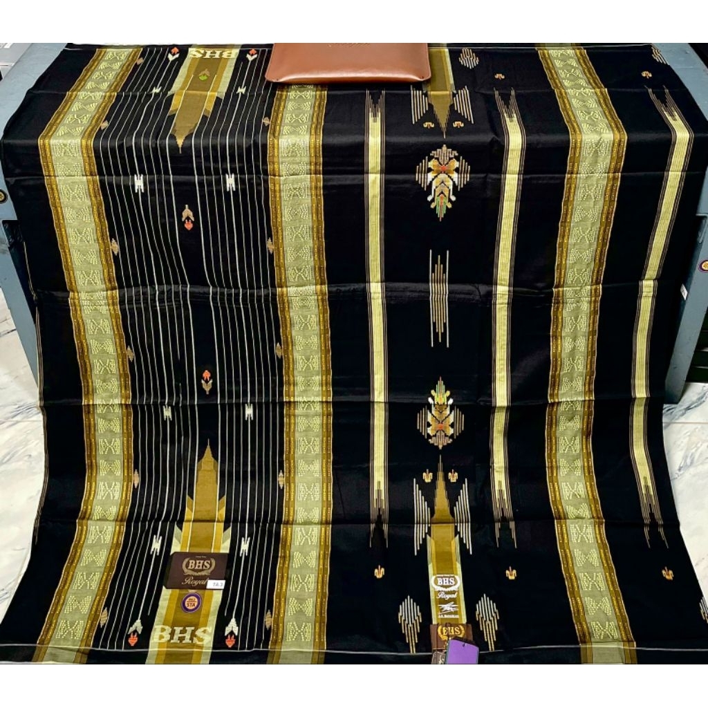 sarung BHS ROYAL STA GOLD hitam emas | sarung lamiri s90 Original Mustamin | sarung BHS excellent go
