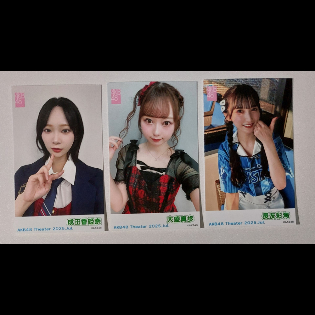 Photocard AKB48 Theater July 2025