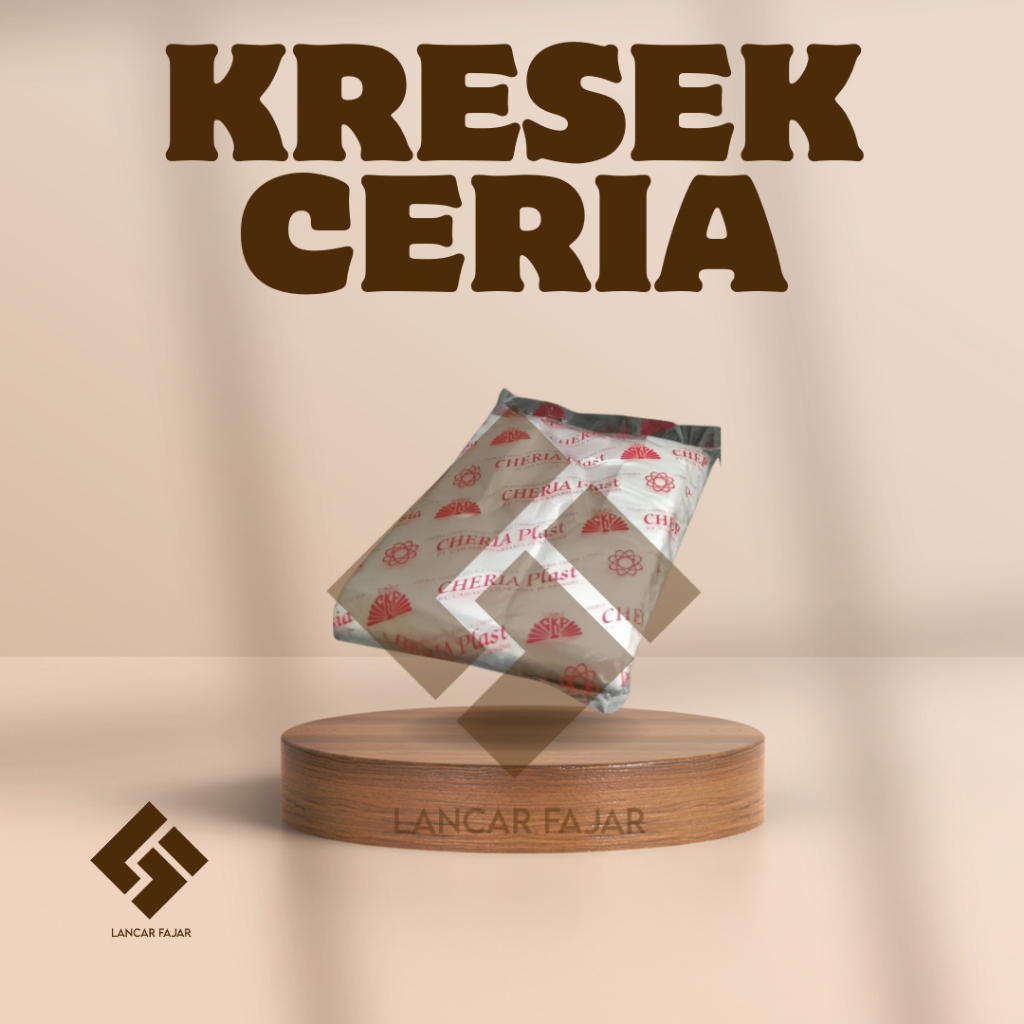 [1 ikat] kantong kresek merk ceria warna pink orange merah / kresek ceria pink orange merah ukuran 1
