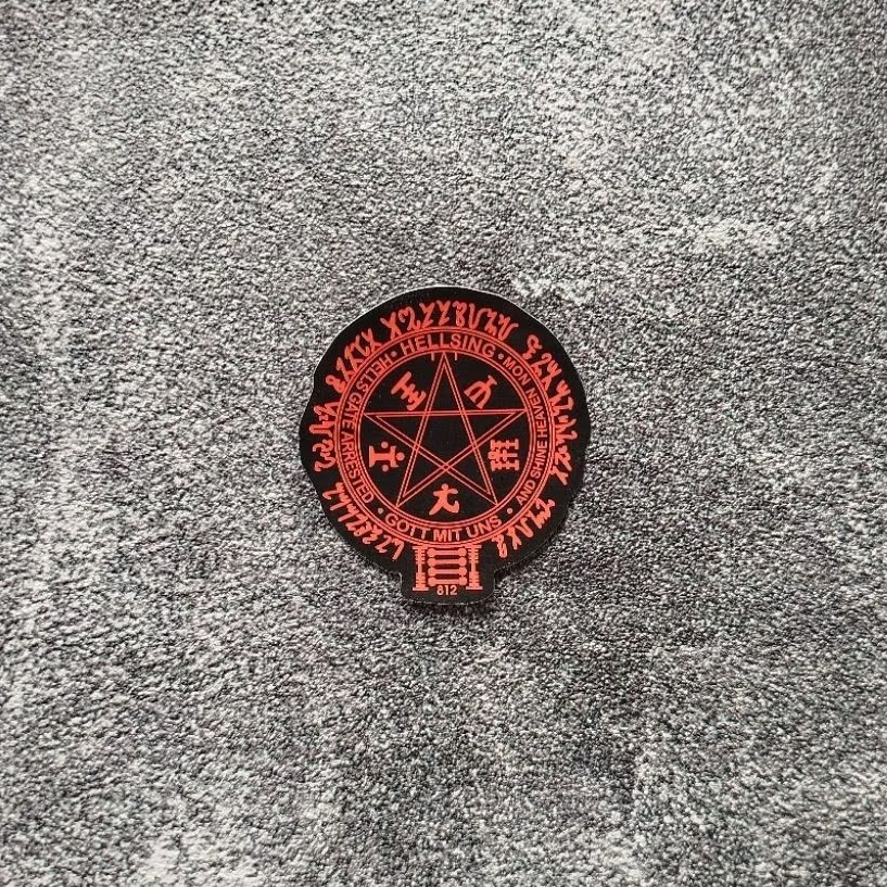 Sticker Tempel " Hellsing "