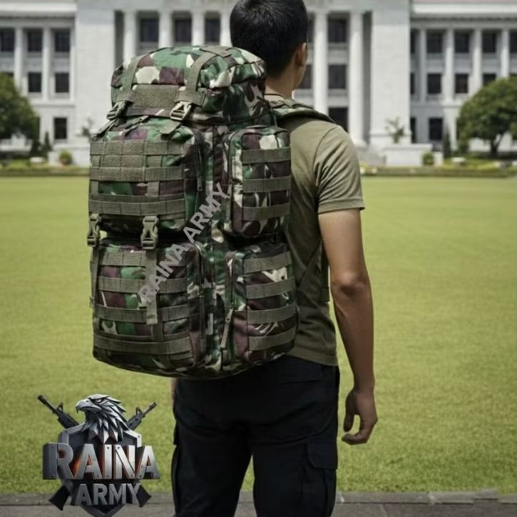 tas raider tas ransel army jumbo tas punggung army besar loreng malvinas