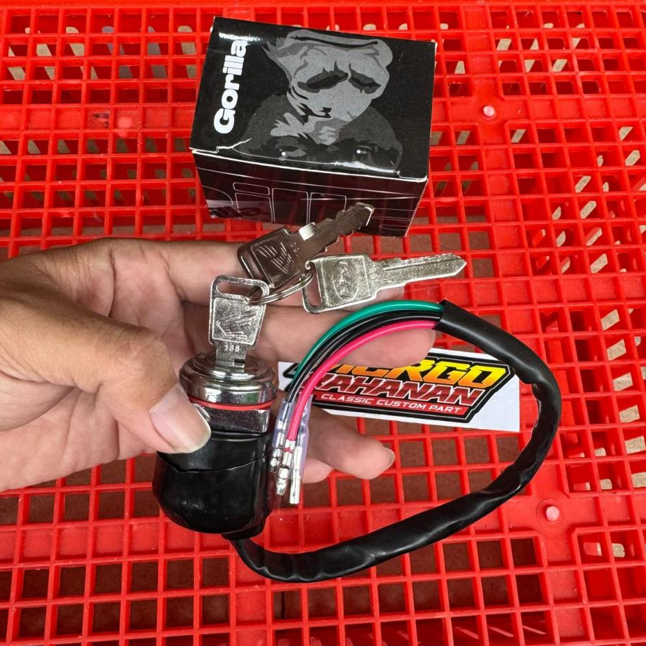 KONTAK CB GORILLA KABEL 4 KUNCI KONTAK IMPORT GORILLA