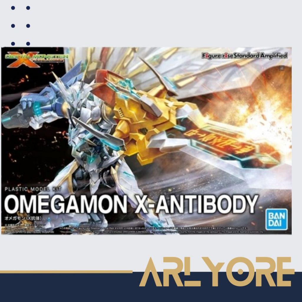Figure Rise Standard Amplified Omegamon X Antibody Bandai Model Kit