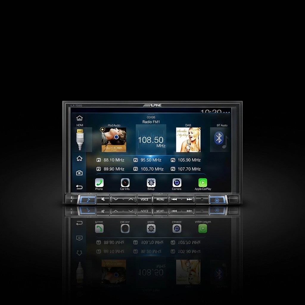 Alpine ILX-702D Hi-Res Digital Media Station