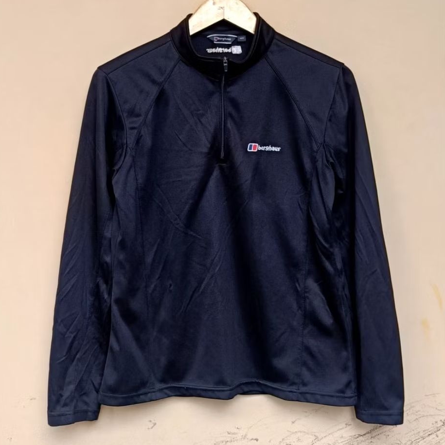 Halfzip berghaus long sleeved baselayer outdoor black