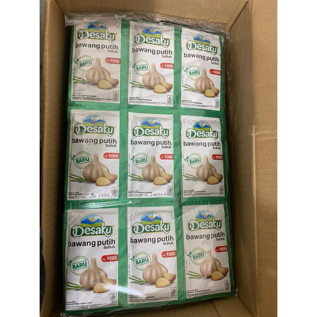 desaku baput kating chopped garlic halus bawang putih bubuk saset isi 12 bumbu masak dapur