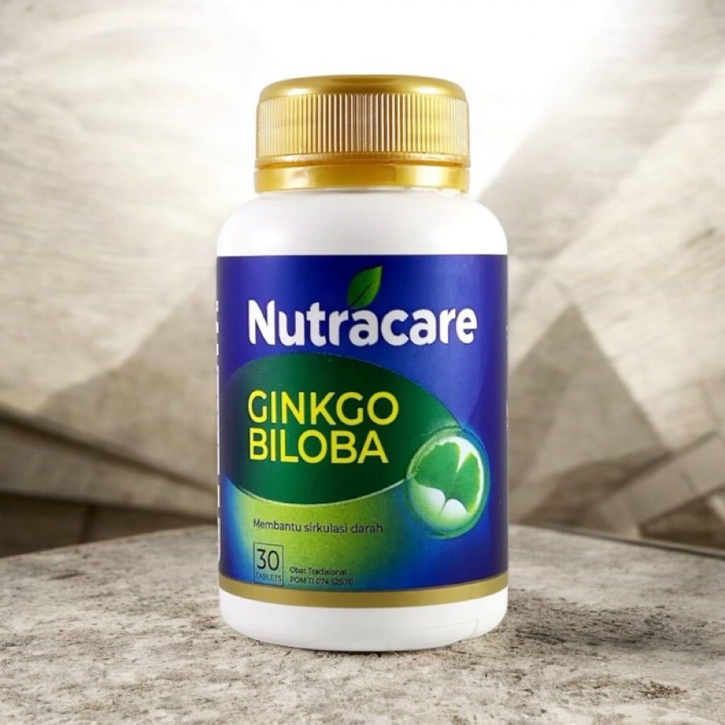 Nutracare Ginkgo Biloba 30 Tablet Kesehatan Otak