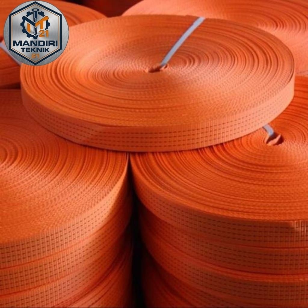 Track Belt Lashing Webbing Sling 2" x 100 Meter Sabuk Ikat Barang