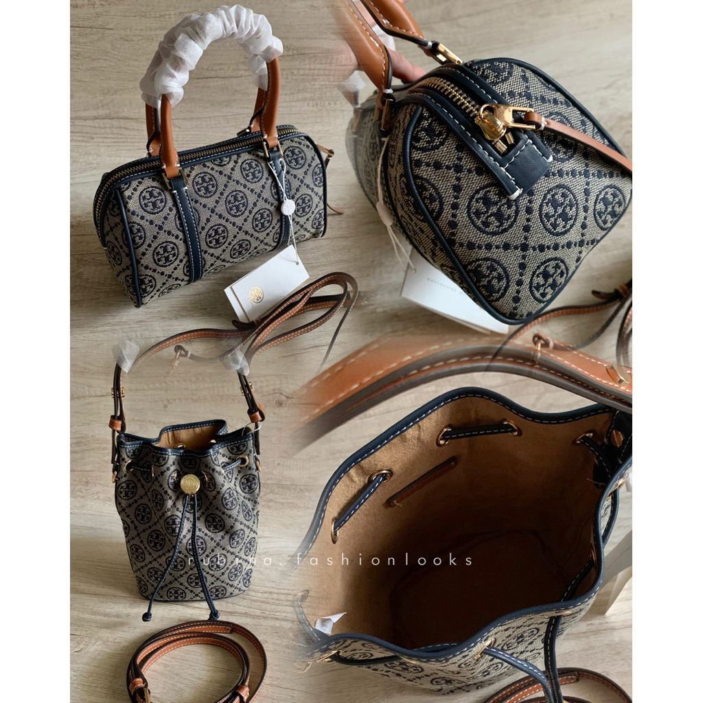 Tas TB Mini Monogram Navy